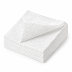 Quilted White Luncheon Napkin 30 x 30 cm - 2 Ply