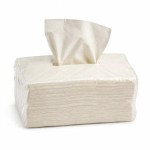 Natural Pulp Facial Tissue 19 x 19 cm - 2 Ply 90s