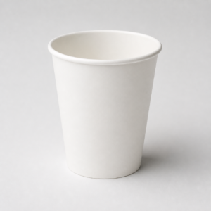9 oz / 250 ml Single Wall Paper Cup - 78 mm Lid Fit