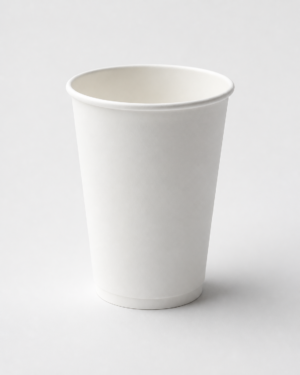12 oz Single Wall Paper Cup - 80 mm Lid Fit