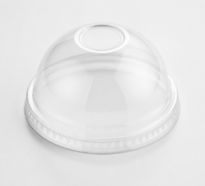 PLA Dome Lid 96 mm for Compostable Clear Cups