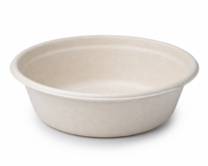 12 oz Round Bagasse Bowl - 350 ml