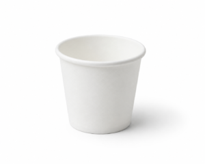 2.5 oz White Kawa Paper Cup