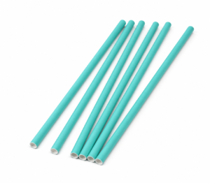 Paper Straw 6 mm Aqua