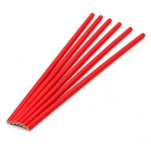 Paper Straw 6 mm Red