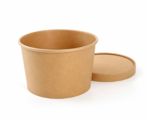 Kraft Paper Noodle Bowl 26 oz with Paper Lid