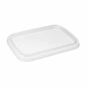 PP Lid for Kraft Rectangular Container 500/650/750/1000 ml