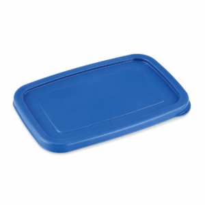 Blue Lid for Heavy Duty Rectangular Food Container 500/650/750/1000 ml