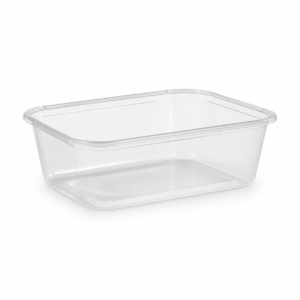 500 ml Clear Microwave Rectangular Container