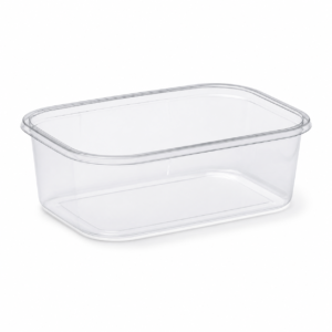 650 ml Clear Microwave Rectangular Container