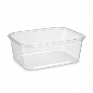 750 ml Clear Microwave Rectangular Container