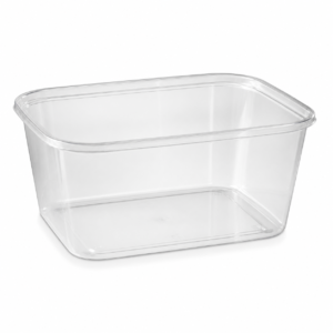1000 ml Clear Microwave Rectangular Container