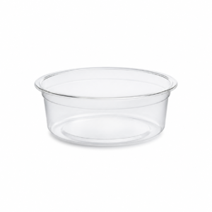 250 ml Clear Microwave Round Container