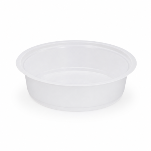 250 ml White Microwave Round Container