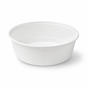 525 ml White Microwave Round Container