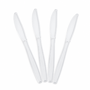 Clear Medium Duty Plastic Knife