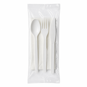 Normal Cutlery Pack - Spoon, Fork, Knife, Napkin