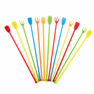 Cocktail Color Plastic Stirrer 18 cm