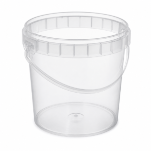 Clear PP Plastic Pail 4 L
