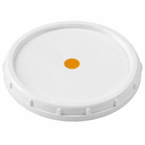 PP White Lid with Sticker for Biryani Bucket
