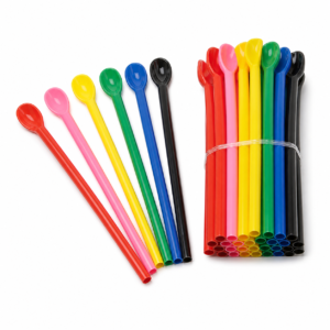 8 mm Spoon Straw - Mixed Color