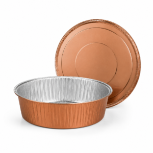 14 in Color Aluminum Foil Pot with Lid