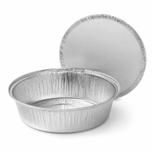 5,352 ml Round Aluminum Foil Pot with Hood