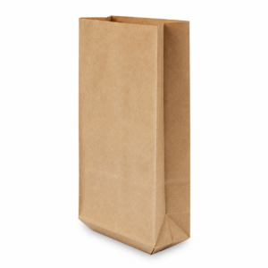 60 GSM King V Bottom Paper Bag 12 x 6 x 24 cm