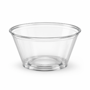 9 oz Clear Squat PET Cup (Case Pack 40/25)