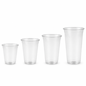 Sunny Pack Clear PET Cup Family in 7 oz, 10 oz, 12 oz and 16 oz Sizes