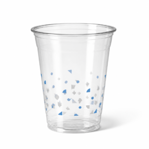 9 oz Printed Clear PET Cup