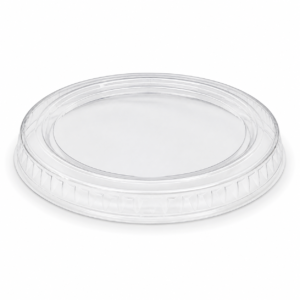 Clear PET Non-Slotted Lid - PL910