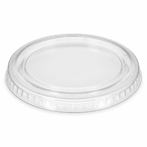 Clear PET Non-Slotted Lid - PL640
