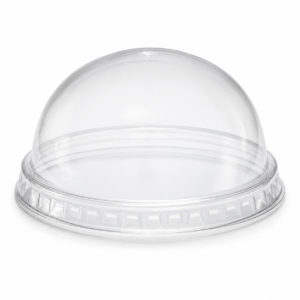 Clear PET Non-Vented Dome Lid - PD12H16