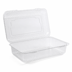 Clear PET Shallow Utility Container