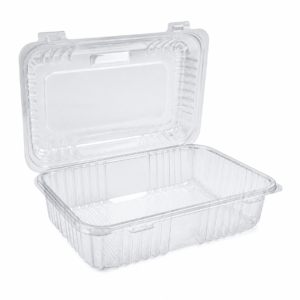 Clear PET Med Deep Utility Container