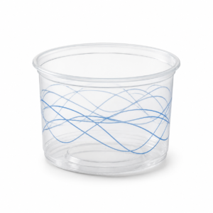 16 oz Clear Printed PP Deli Container