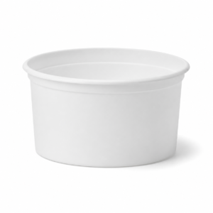 16 oz White PP Deli Container