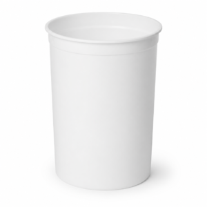 32 oz White PP Deli Container