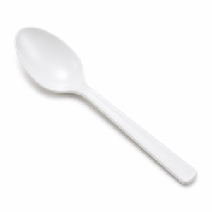 PP Medium Weight White Spoon (Case Pack 20/50)