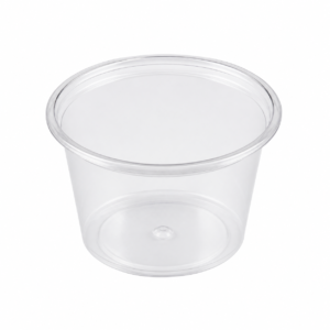 PS 1 oz Souffle Container - Translucid