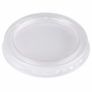 PS Lid 6 oz Foam Cup - PL6J Non-Slotted - Translucid