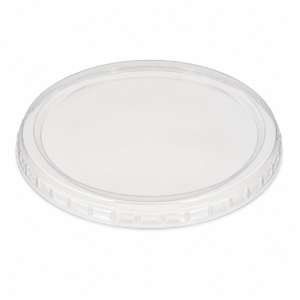 PS Non Vented Plastic Lid - PL8S1216 Non-Vented - Translucent