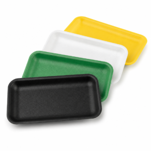 EPS #2 Meat Tray - Black, Green, White or Yellow