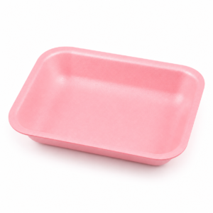 EPS 2S Meat Tray - Pink