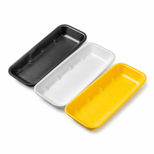 EPS #1525 Meat Tray - Black, White or Yellow
