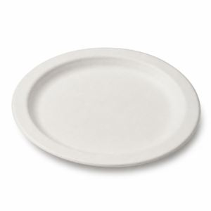 Flat Round Paper Plate 6 in