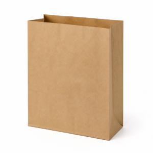Plain Grocery Paper Bag #14 - 3.5 kg Capacity