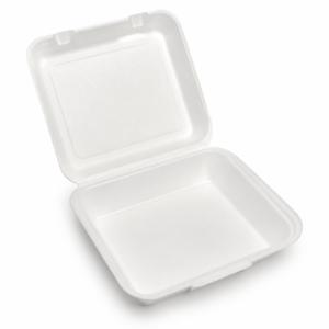 9 x 9 Foam Double Tray 9×9 without Division - White