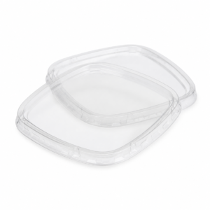 HIPS Lid for 3/4/5 oz Portion Containers - Clear